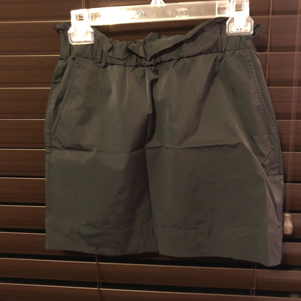 Black Nylon Skirt